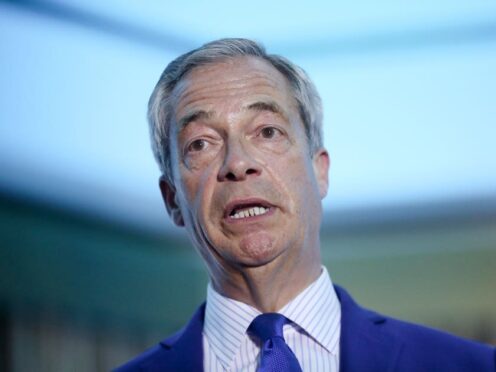 Nigel Farage’s Reform UK has been hit by another defection to the Tories (Tim Markland/PA)