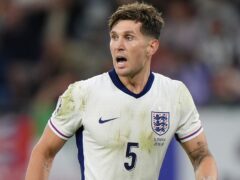 England’s John Stones during the Euro 2024 win over Slovakia (Bradley Collyer/PA)