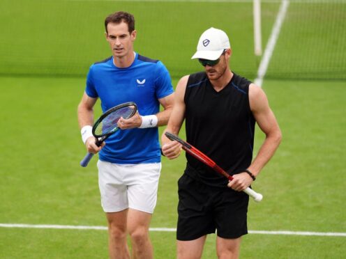 Andy Murray and Jamie Murray will play one of the most anticipated doubles match at Wimbledon in a long time (John Walton/PA)