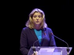 Penny Mordaunt at Portsmouth Guildhall (PA)