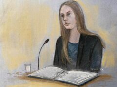 Lucy Letby was convicted after a retrial of the attempted murder of a baby girl shortly after her premature birth (Elizabeth Cook/PA)