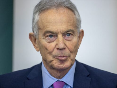 Former prime minister Sir Tony Blair called for digital ID cards (Liam McBurney/PA)