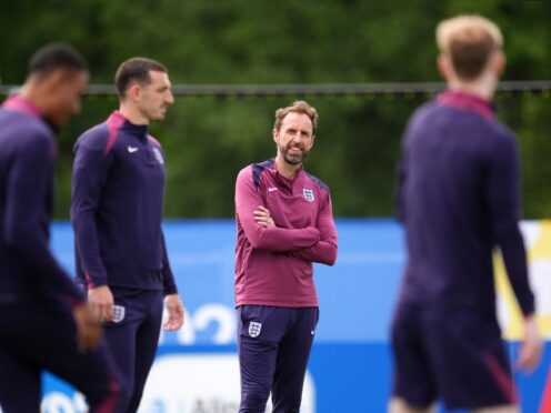 England are in good spirits ahead of their Euro 2024 quarter-final with Switzerland (Adam Davy/PA)