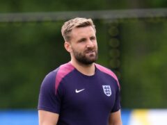 Luke Shaw is fit to start for England against Switzerland (Adam Davy/PA).