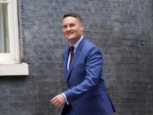 Wes Streeting was appointed Health and Social Care Secretary (PA)