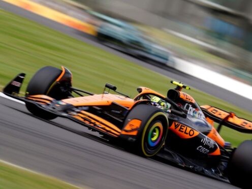Lando Norris finished fastest in both practice sessions (David Davies/PA)