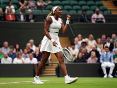US Open champion Coco Gauff has made the last-16 at Wimbledon for a third time (Aaron Chown/PA)