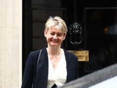 Home Secretary Yvette Cooper, leaving No 10 after taking part in Prime Minister Sir Keir Starmer’s first Cabinet meeting following the landslide General Election victory (Tejas Sandhu/PA)