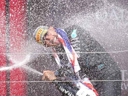 Lewis Hamilton won the British Grand Prix at Silverstone (David Davies/PA)