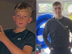 Bobby Grimes, 13, and Wayne Hodgson, 13, died after the motorcycle they were on collided with a car on Friday (Durham Constabulary/PA)