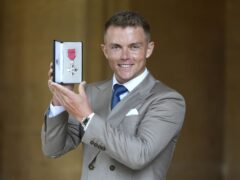 Cricketer Sam Curran was made an MBE during an investiture ceremony at Windsor Castle (Andrew Matthews/PA)