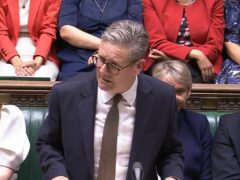 Sir Keir Starmer paid tribute to colleagues past and present as he made his first appearance in the House of Commons since becoming Prime Minister (House of Commons/UK Parliament/PA)