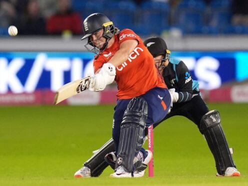 Alice Capsey top-scored for England (Gareth Fuller/PA)