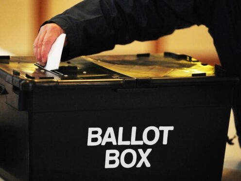Voters will be going to the polls across the United Kingdom on Thursday (Rui Vieira/PA)