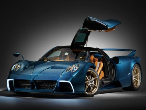 The Huayra Epitome is a one-off special that features a manual gearbox. (Pagani)