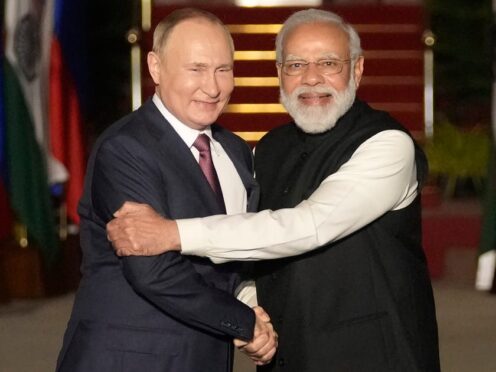 India is a key buyer of Russian oil (AP)