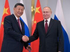 Xi Jinping and Vladimir Putin have joined leaders of other countries such as Belarus (Sputnik, Kremlin Pool Photo via AP)