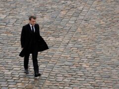 French President Emmanuel Macron (Thibault Camus/AP)