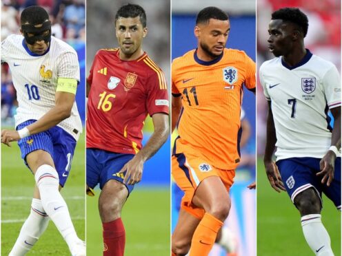 France face Spain while the Netherlands await England (Nick Potts/Adam Davy/Bradley Collyer/PA)