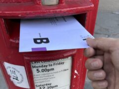 The Electoral Commission has acknowledged ‘some’ people were unable to vote due to the late arrival of postal votes (Simon Darvill/PA)