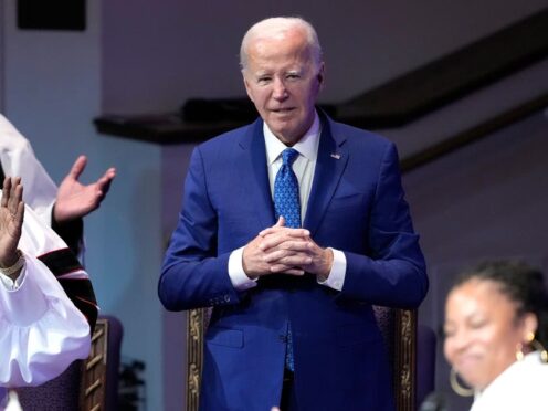 Joe Biden is battling to hold onto the Democratic nomination for the presidency (AP Photo/Manuel Balce Ceneta/PA)