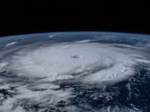Several people have died in the storm (Nasa via AP)