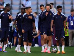 France prepare to face Spain in the first Euro 2024 semi-final (Hassan Ammar/AP)