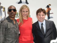 Cameron Diaz, Mike Myers and Eddie Murphy at the premiere of Shrek Forever After in 2010 (Minas Keukazian/Alamy)