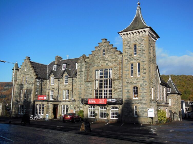 The Birnam Hotel.