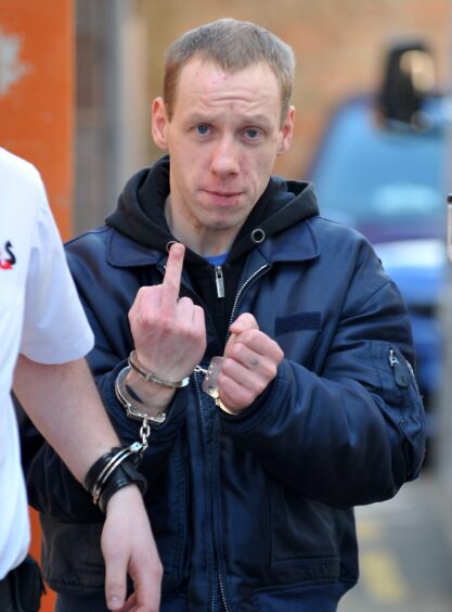 Rory Mackay at an earlier court appearance in Inverness.