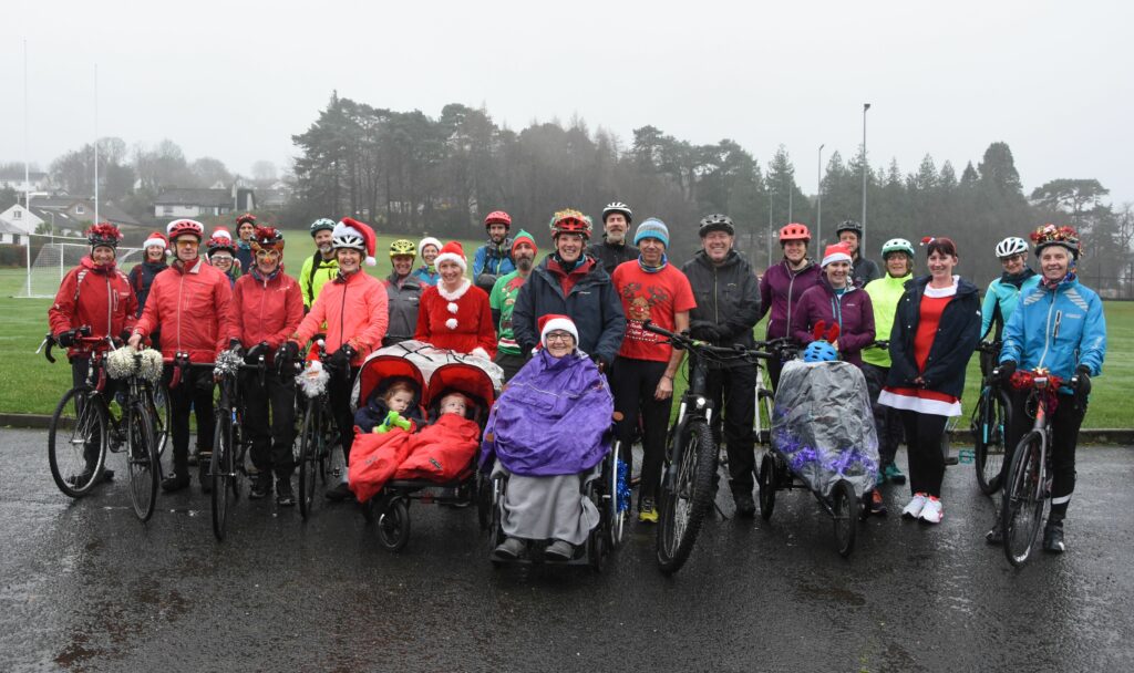 December - The runners and riders who took part in the annual Santa Dash event.