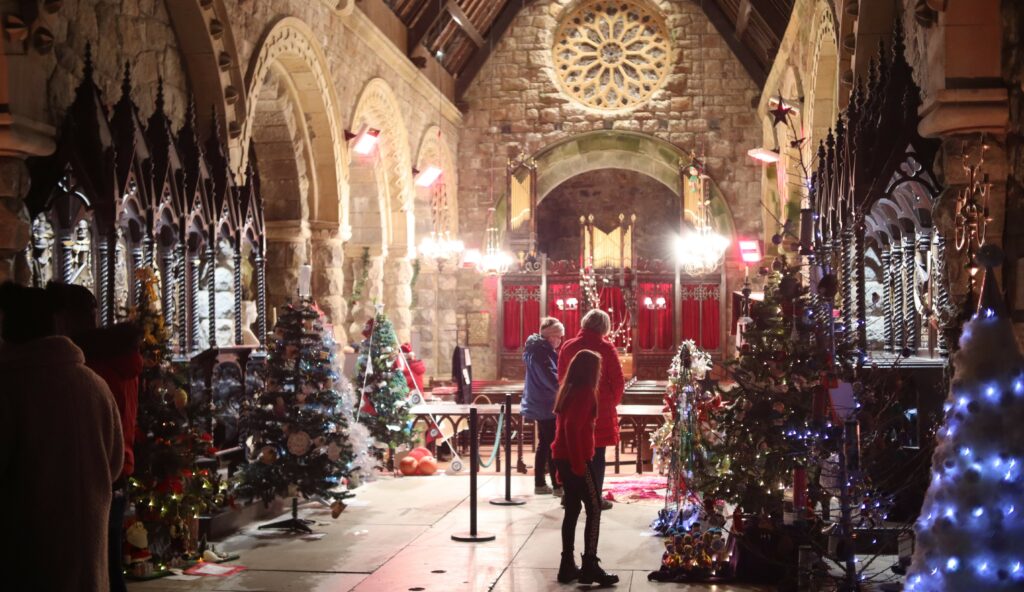Trees bring a festive feel to St Conan's