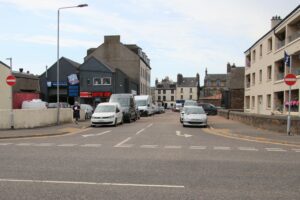 There are concerns about the decision to direct traffic onto the busy Burnbank Street.
