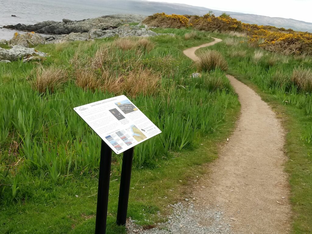 AAT are responsible for many of the information and interpretation boards that can be found around Arran.