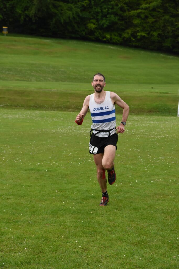 Winner, Findlay Wild of Lochaber AC finished in a time of one hour and 13 minutes.