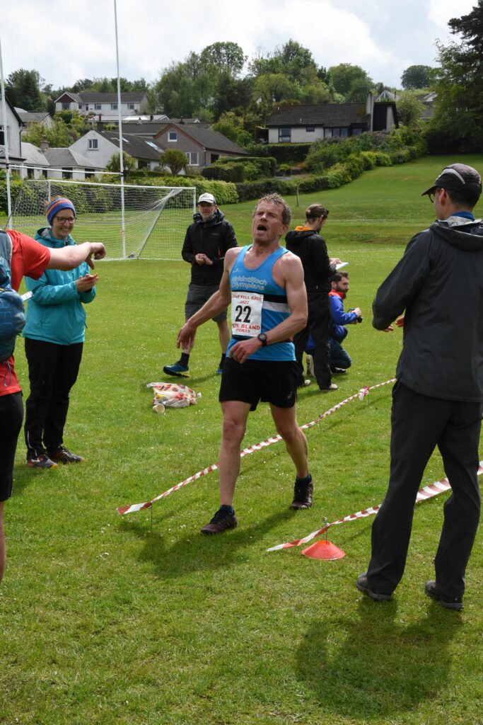 David Allsop of Arran Runners finished in 10th place.