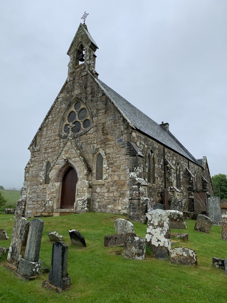 Kilmory Parish Church which is under threat of closure.