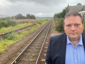 Highlands and Islands Conservative MSP Jamie Halcro Johnston, pictured, is worried about the impact of the new timetable. NO F21 Jamie Halcro Johnston railway