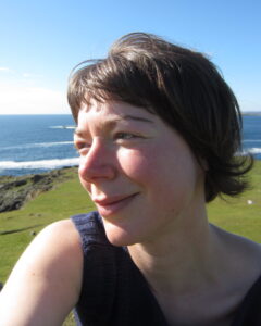 Shetland poet Jen Hadfield. NO F22 Jen Hadfield