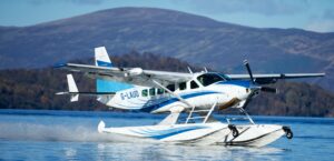 The hope is that seaplanes, like the one pictured, could visit Loch Linnhe in future thanks to the extension work. Photograph: David Unsworth. NO F22 seaplane