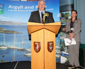 Councillor John Armour said the council 'will be a far poorer place' without Rory Colville. Photograph: Kevin McGlynn.