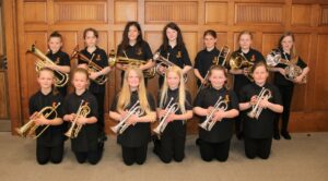 Members of Campbeltown Brass's CBBz beginners' programme: 'the stars of the future'.