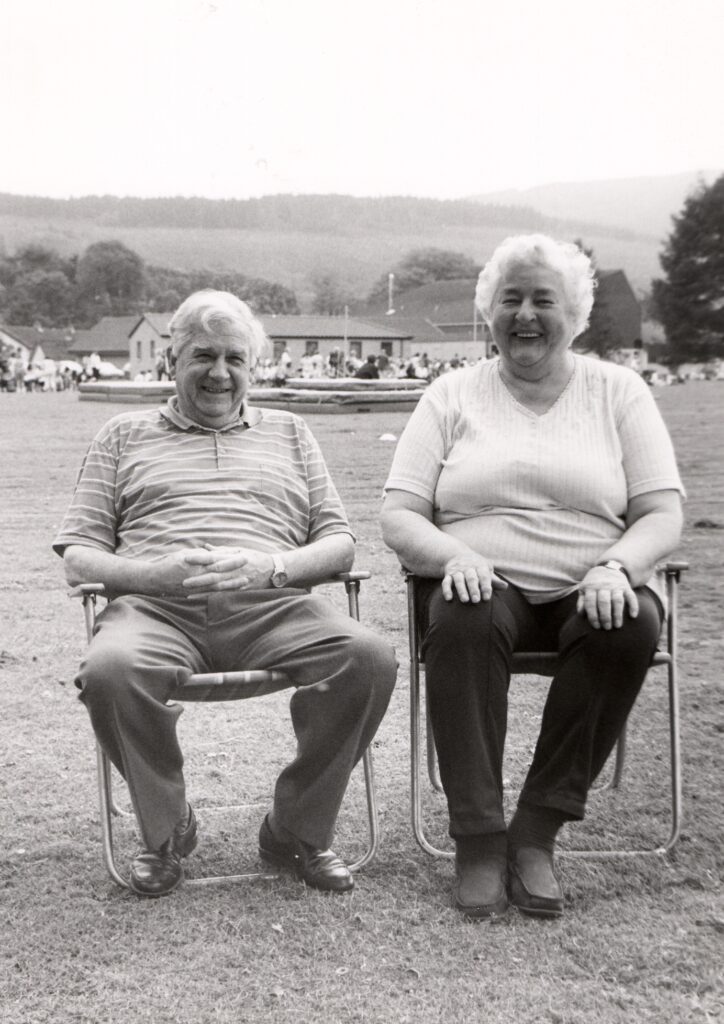 Billy and Anne Dickie of Brodick, former postman and telephone exchange operator respectively, celebrated their golden wedding anniversary after getting married in the Whitehouse Hotel in June 1952.