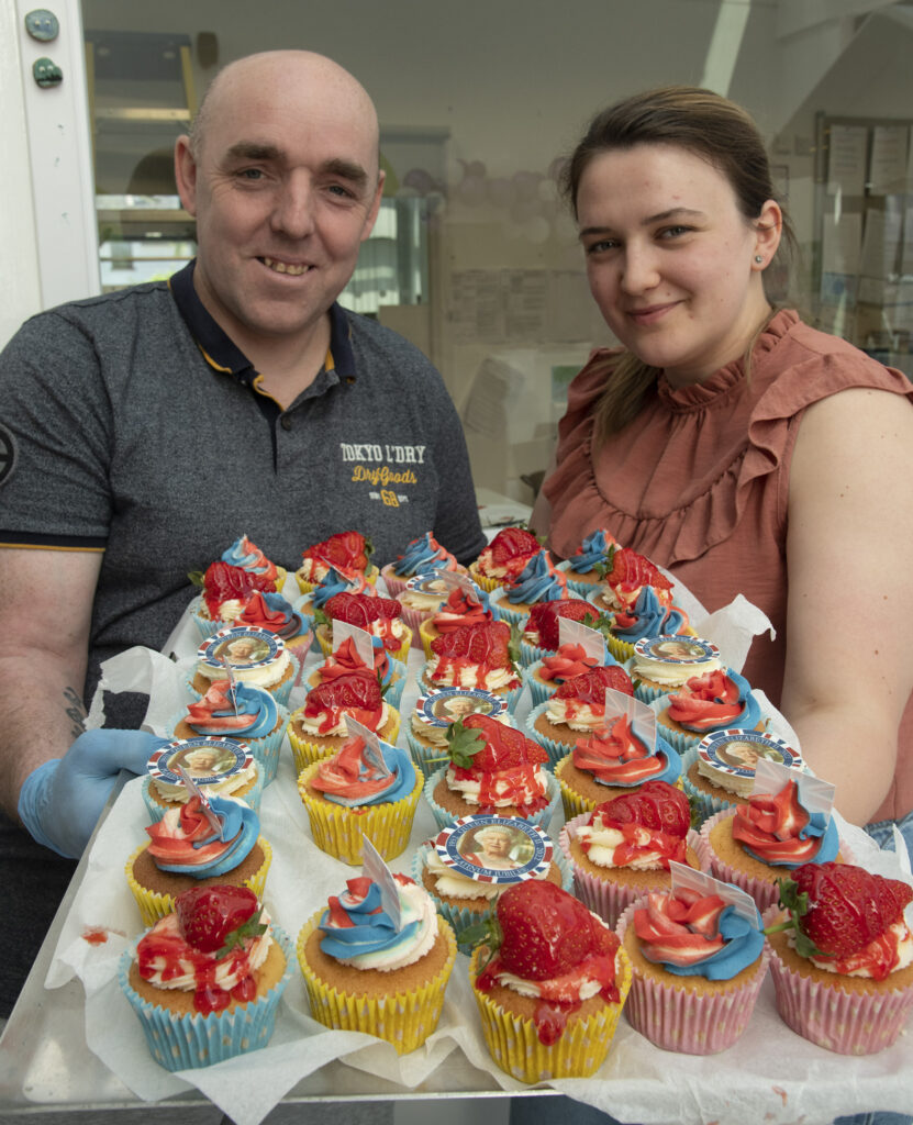 A tasty and colourful cake stall . Photograph: Iain Ferguson, alba.photos

NO F23 Caol Community party 09