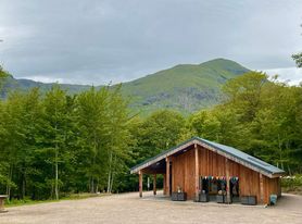 The new outdoor activity centre on Ardgour. NO F25 Ardgour activity centre 01