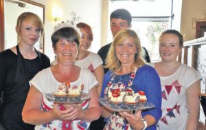 In 2012: Ten years ago it was the Golden Jubilee with Café Bluebell amongst those joining in the fun.