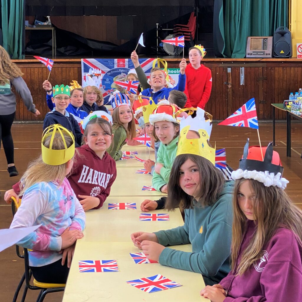 Pupils at Castlehill got into the jubilee spirit during their various celebrations.