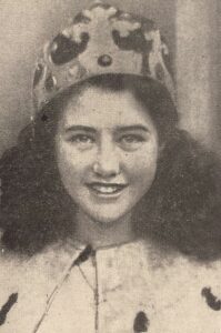In 1952: Miss Ellen MacArthur, 14-year-old Campbeltown Grammar School girl, who was crowned Gala Queen of Campbeltown on Saturday.