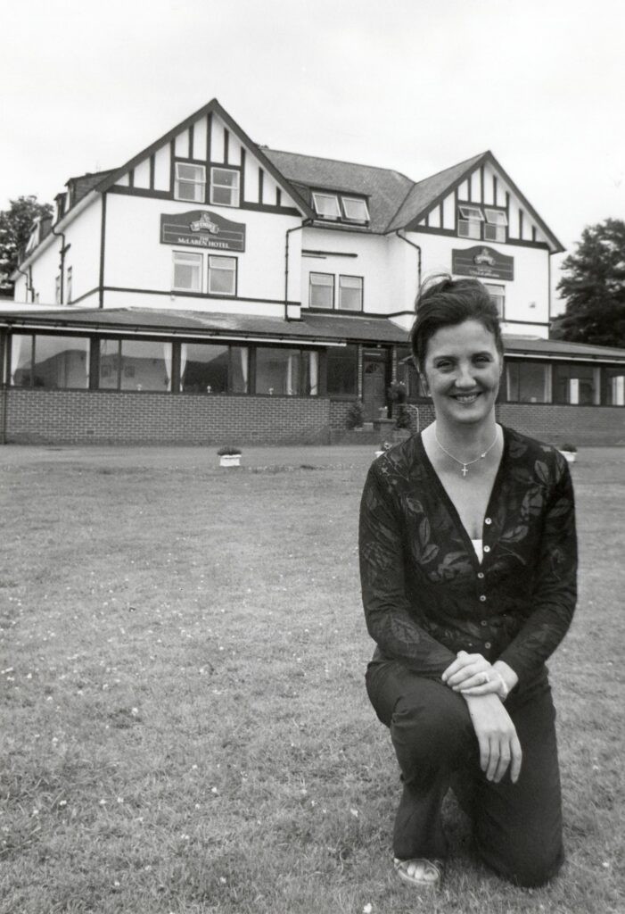 Janie McLaren and her husband Billy have bought the Kingsley Hotel which was previously run for 58 years by the Duncan family. 01_B29TYAB04