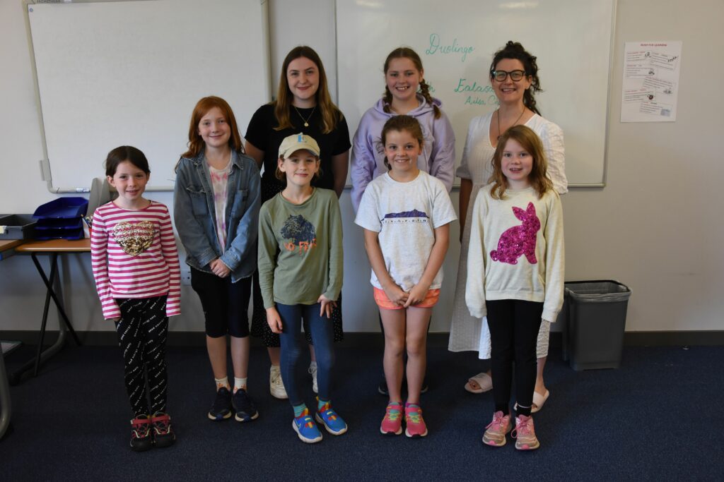 Eilidh Cormack and Deidre Graham taught pupils the joys of singing while also providing a fun learning environment.